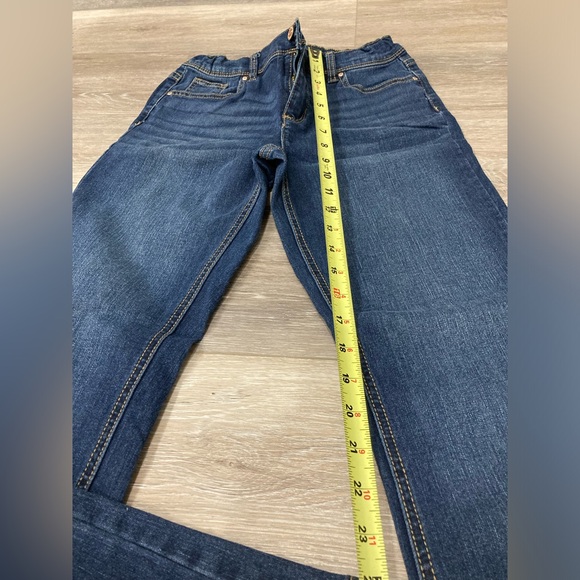 Jordache Classic Blue Bootcut Jeans with Subtle Fading Adjustable Waist Size 18 - Picture 5 of 14